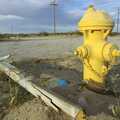 A yellow fire hydrant, Mojave Desert: San Diego to Joshua Tree and Twentynine Palms, California, US - 5th March 2006