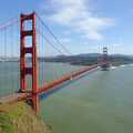 A classic view of the bridge, The Golden Gate Bridge, San Francisco, California, US - 11th March 2006