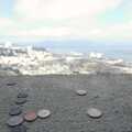 Coins on the ledges of Coit Tower, Chinatown, Telegraph Hill and Fisherman's Wharf, San Francisco, California, US - 11th March 2006