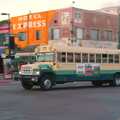 An adapted US schoolbus trundles around, A Trip to Tijuana, Mexico - 25th March 2006