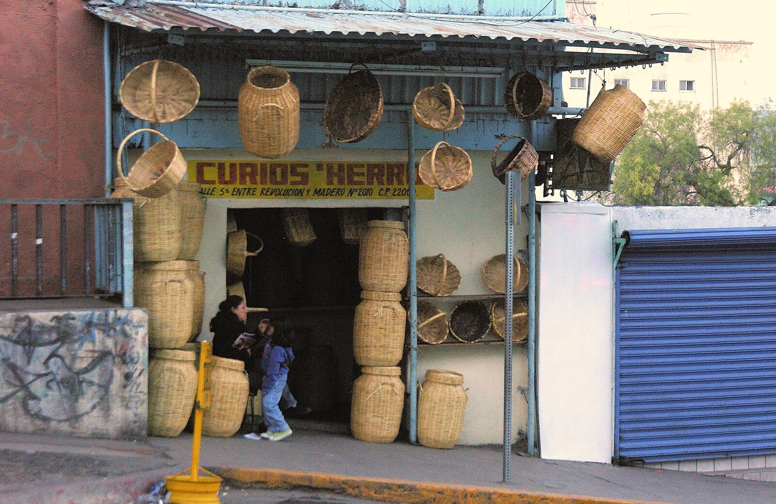 Wicker basket shop from A Trip to Tijuana, Mexico - 25th March 2006