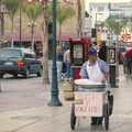 A food vendor sells 'Alotes y vasitos', A Trip to Tijuana, Mexico - 25th March 2006