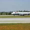 A British Airways 747-400 taxis in at LAX, San Diego Seven: The Desert and the Dunes, Arizona and California, US - 22nd April