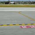 Runway lines at LAX, San Diego Seven: The Desert and the Dunes, Arizona and California, US - 22nd April