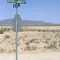 The optimist 'Center of the World Drive' sign, San Diego Seven: The Desert and the Dunes, Arizona and California, US - 22nd April