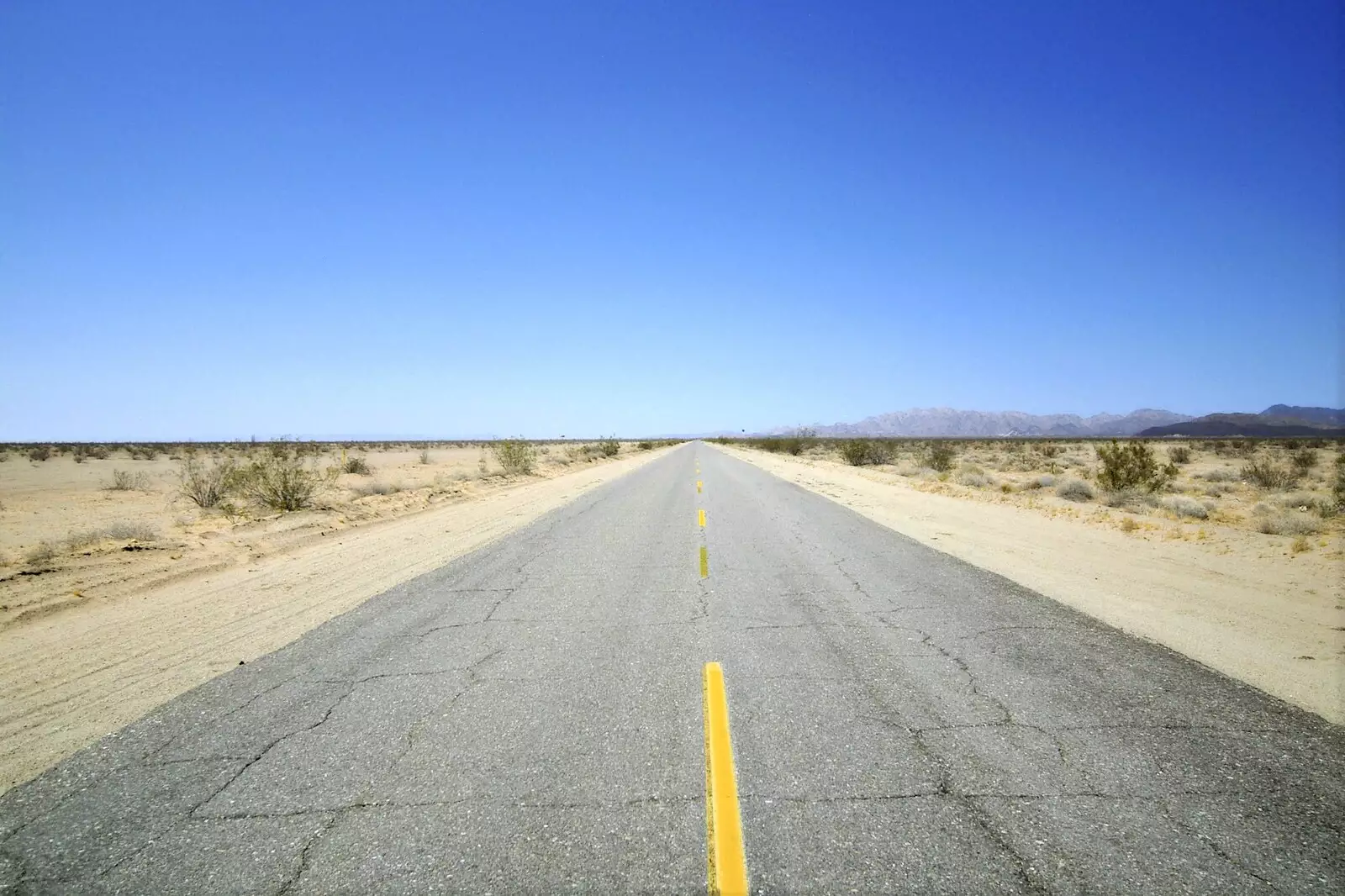 S34 towards Imperial Gables, Chocolate Mountain, from San Diego Seven: The Desert and the Dunes, Arizona and California, US - 22nd April