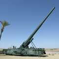 A massive Howitzer in the Yuma Proving Grounds, San Diego Seven: The Desert and the Dunes, Arizona and California, US - 22nd April