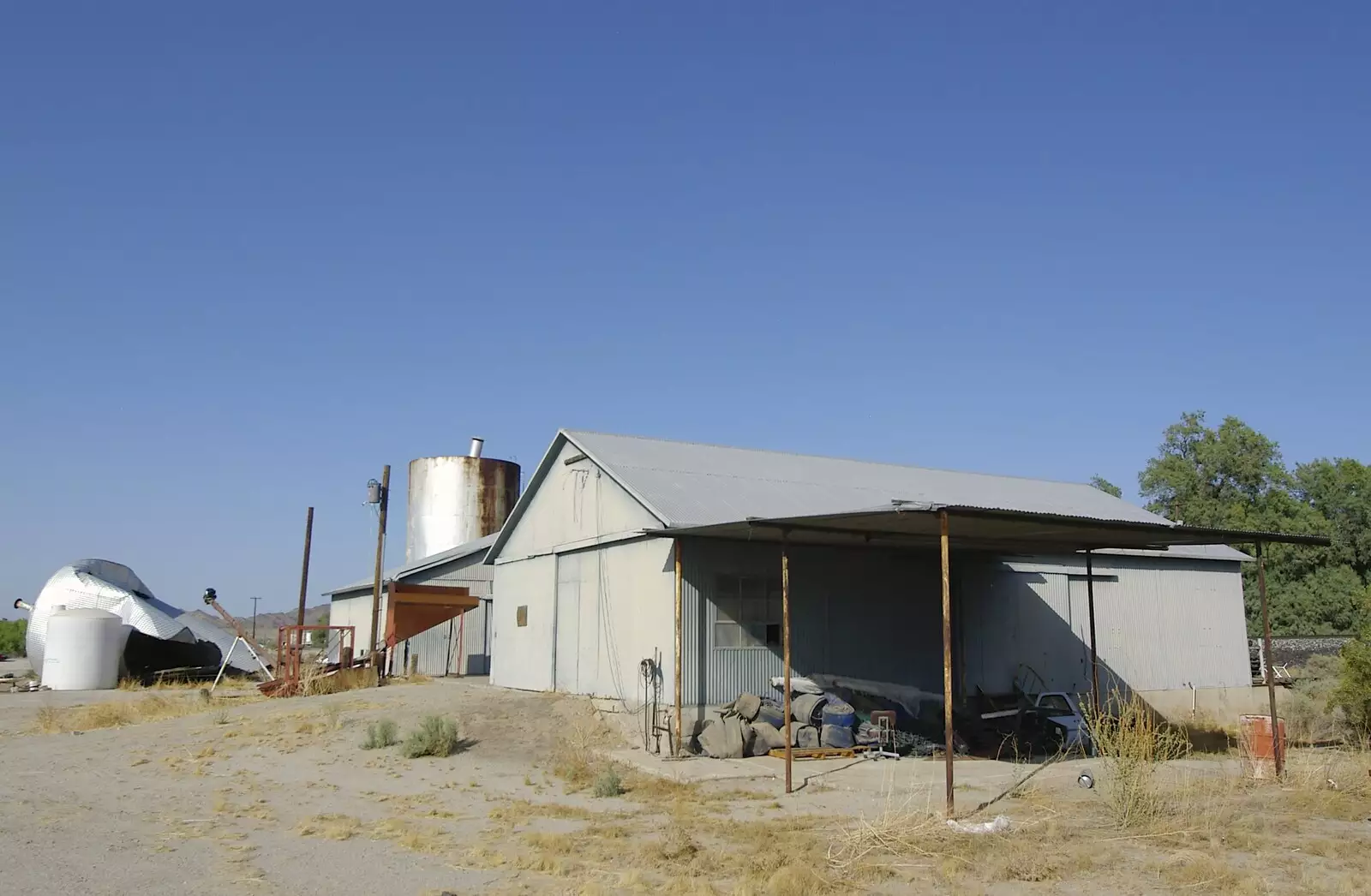 Derelict farm, from San Diego Seven: The Desert and the Dunes, Arizona and California, US - 22nd April