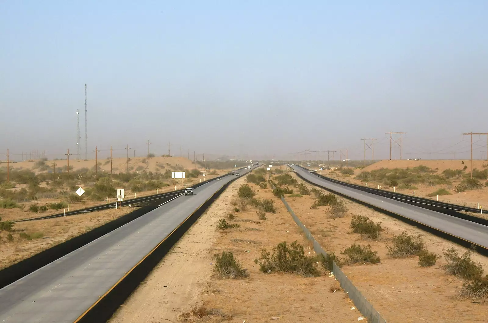 Interstate 8, from San Diego Seven: The Desert and the Dunes, Arizona and California, US - 22nd April