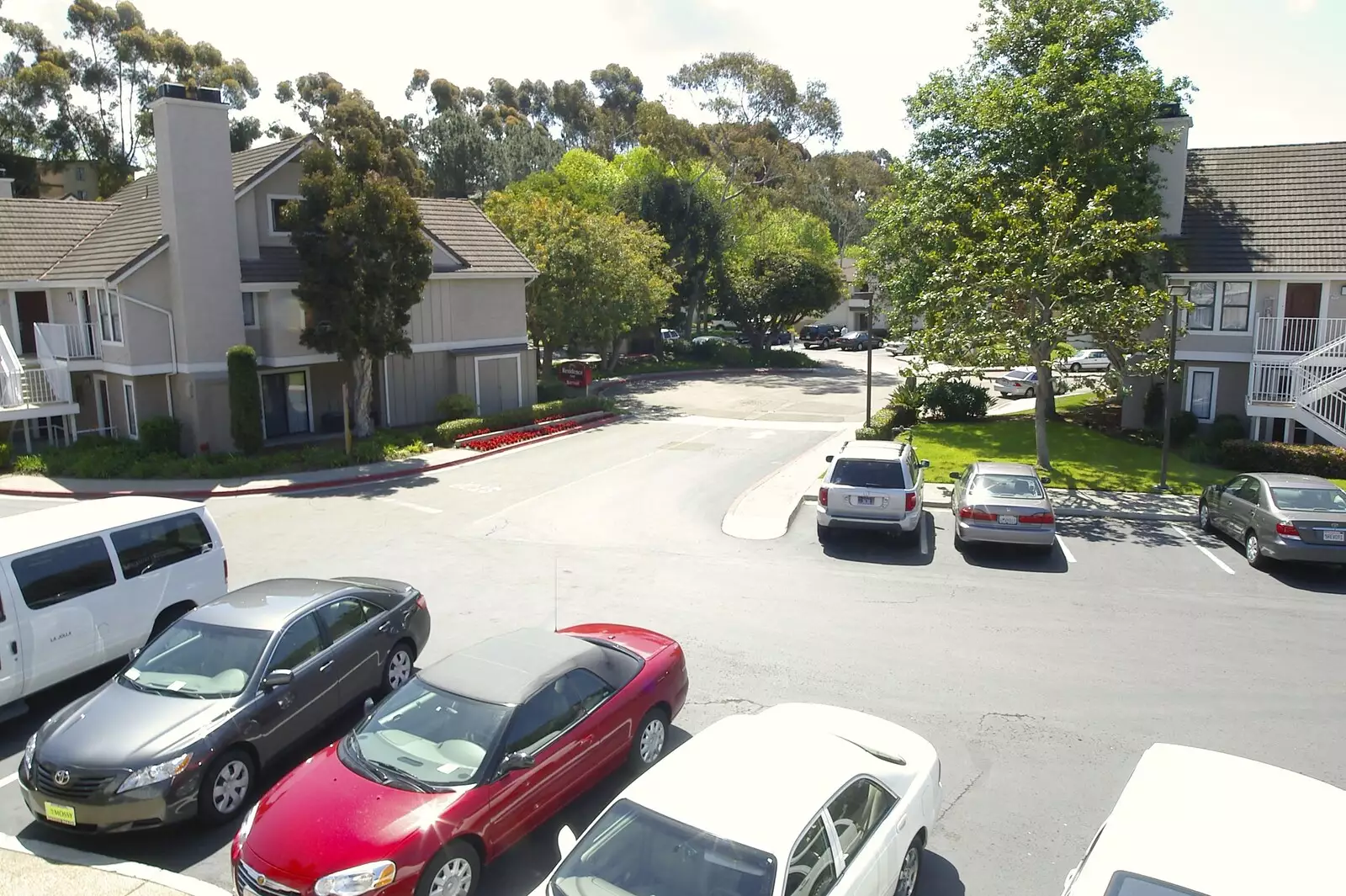 Nosher's apartment, top left, from San Diego Seven: The Desert and the Dunes, Arizona and California, US - 22nd April