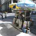 Another street, another hot-dog stand, Times Square, the Empire State and Ground Zero, New York, US - 1st May 2006