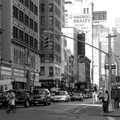 Looking up the Broadway and 5th Avenue, Times Square, the Empire State and Ground Zero, New York, US - 1st May 2006
