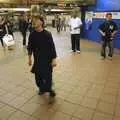 Break dancers in Bryant Street Subway, A Union Square Demo, Bryant Park and Columbus Circle, New York, US - 2nd May 2006