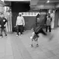 A break-dance hand stand, A Union Square Demo, Bryant Park and Columbus Circle, New York, US - 2nd May 2006