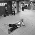 A break-dancing push up, A Union Square Demo, Bryant Park and Columbus Circle, New York, US - 2nd May 2006