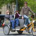 In Central Park, tourists get pedalled around