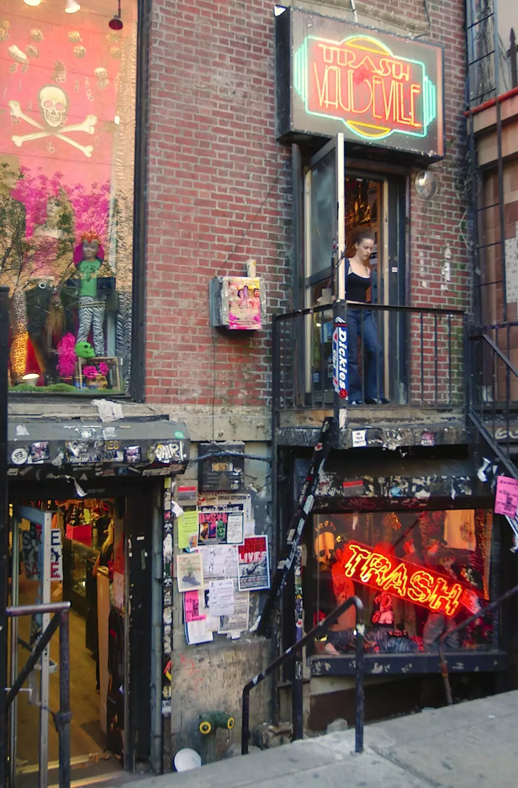 The Trash Vaudeville shop, from A Union Square Demo, Bryant Park and Columbus Circle, New York, US - 2nd May 2006