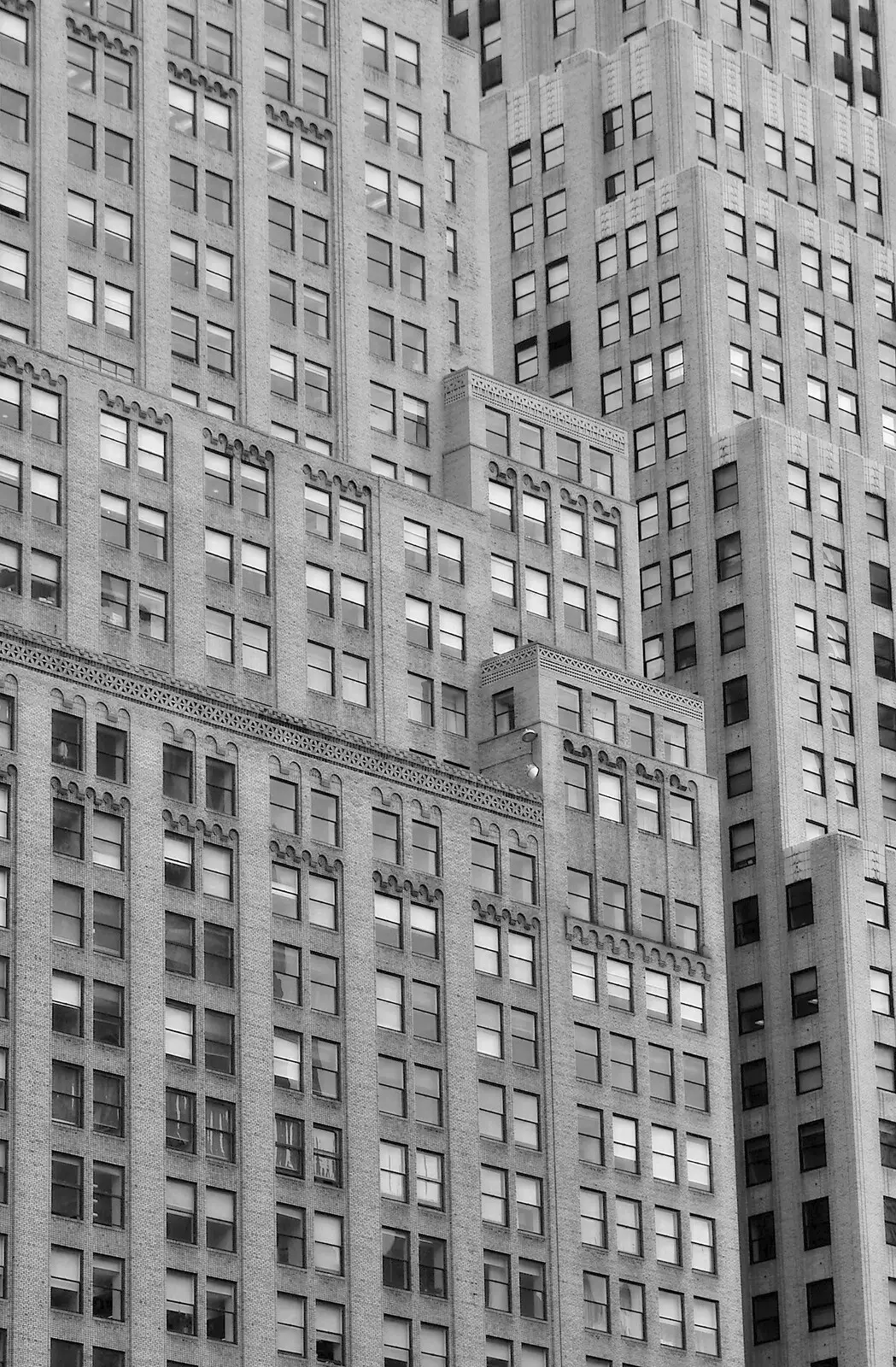 Stacked-up skyscraper, from A Union Square Demo, Bryant Park and Columbus Circle, New York, US - 2nd May 2006