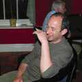 DH with a ciggie, The BSCC does The Pheasant Hotel, Kelling, Norfolk - 6th May 2006