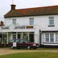Village antique shop, with a 'Mazawatee Tea' sign, The BSCC does The Pheasant Hotel, Kelling, Norfolk - 6th May 2006