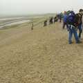Outward-bound students on Salthouse Beach, The BSCC does The Pheasant Hotel, Kelling, Norfolk - 6th May 2006