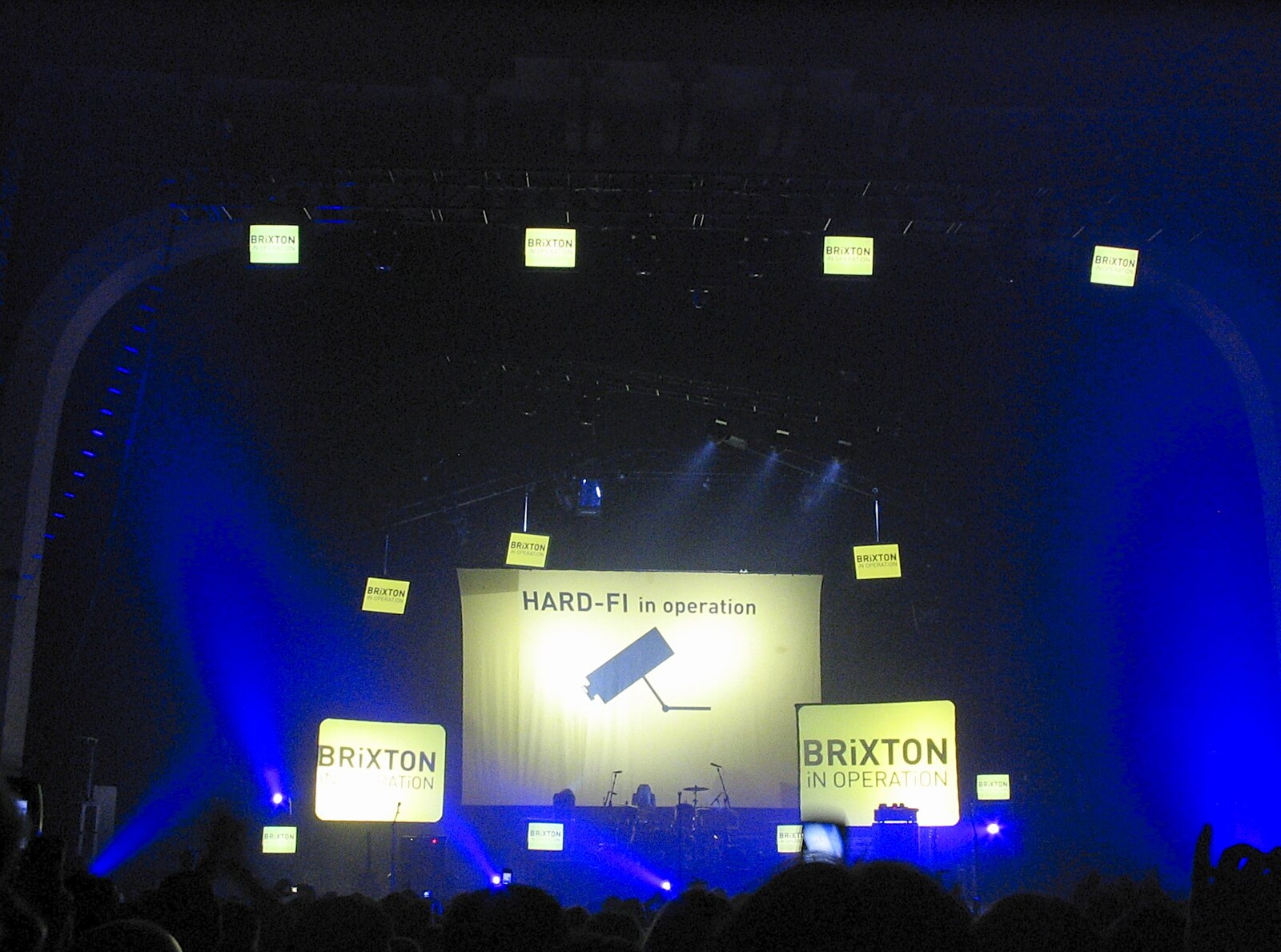 Hard-fi are about to take to the stage from Hard-Fi at Brixton Academy, The BBs, and Ping Pong at The Swan Inn - 15th May 2006