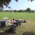 The picnic spot, A Picnic by the Castle on a Hill, Framlingham, Suffolk - 17th June 2006