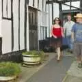 Roaming around timber-framed buildings, A Picnic by the Castle on a Hill, Framlingham, Suffolk - 17th June 2006