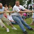 The tug of war gets intense, The Village Fête, Yaxley, Suffolk - 18th June 2006