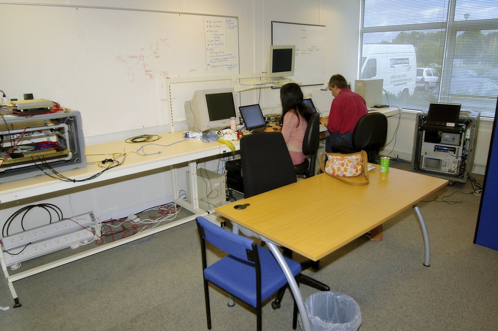 The devices lab is still in use from Qualcomm Moves Offices, Milton Road, Cambridge - 26th July 2006