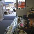 By the back door: a heap of crap, Qualcomm Moves Offices, Milton Road, Cambridge - 26th July 2006