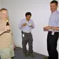 Steve, James and John Scott, Qualcomm's New Office Party, Science Park, Milton Road, Cambridge - 3rd July 2006