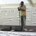A bit of Lemn Sissay in the Stand-up Poetry Arena, The First Latitude Festival, Henham Park, Suffolk - 14th July 2006