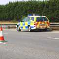 The coppers cordon off huge swathes of road, Shakespeare at St. John's, Parker's Piece and the A14's Worst Day - 17th July 2006