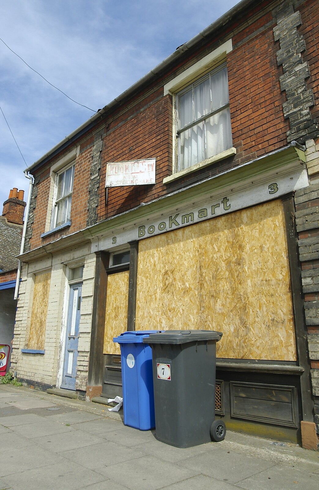 A derelict second-hand bookshop on Fore Street from A Kingston Street Barbeque with Rachel and Sam, North Romsey, Cambridge- 2nd August 2006