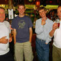 Alan's Birthday at the Swan Inn, Brome, Suffolk - 18th August 2006, Bernie The Bolt, The Boy Phil, 'Ninja' M and DH