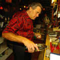 Alan's Birthday at the Swan Inn, Brome, Suffolk - 18th August 2006, Alan serves drinks