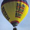 Back in Brome, the Slim Your Bin balloon goes up, Spiders, Norwich Science Festival and Kingston Arms Music - 5th September 2006