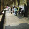 In the cloisters of Norwich cathedral, Spiders, Norwich Science Festival and Kingston Arms Music - 5th September 2006