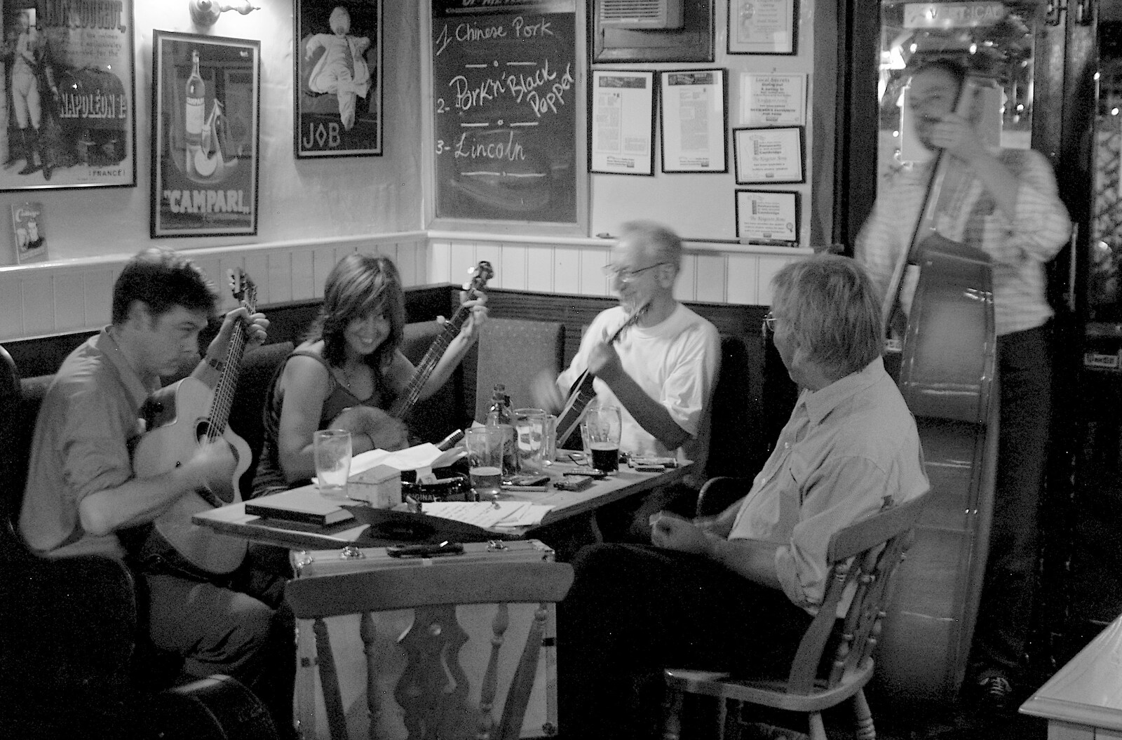 The folk group from Spiders, Norwich Science Festival and Kingston Arms Music - 5th September 2006
