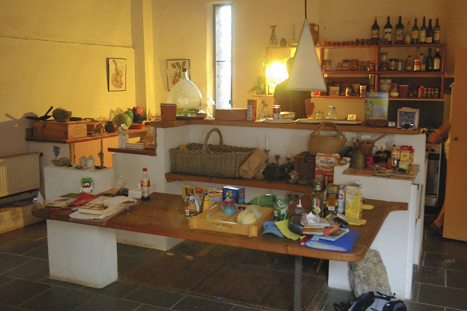 The farmhouse kitchen from A Roussillon Farmhouse, Fourques, Perpignan, France - 17th September 2006