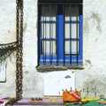 A blue window, Salvador Dalí's House, Port Lligat, Spain - 19th Deptember 2006