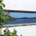 Peering out through the picture-frame wall, Salvador Dalí's House, Port Lligat, Spain - 19th Deptember 2006