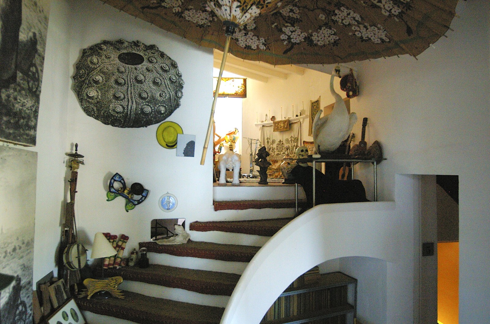 A flight of steps from Salvador Dalí's House, Port Lligat, Spain - 19th Deptember 2006