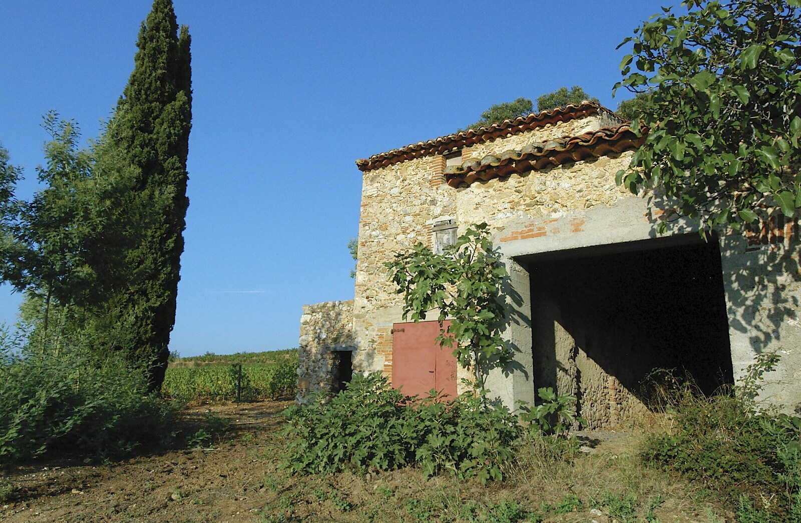 The derelict farm building from Grape Picking and Pressing, Roussillon, France - 19th September 2006