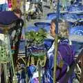 A woman sells stuff, The Colourful Boats of Collioure, France - 20th September 2006