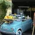 A Fiat 'Italian Mouse' acts as a fruit basket, The Colourful Boats of Collioure, France - 20th September 2006