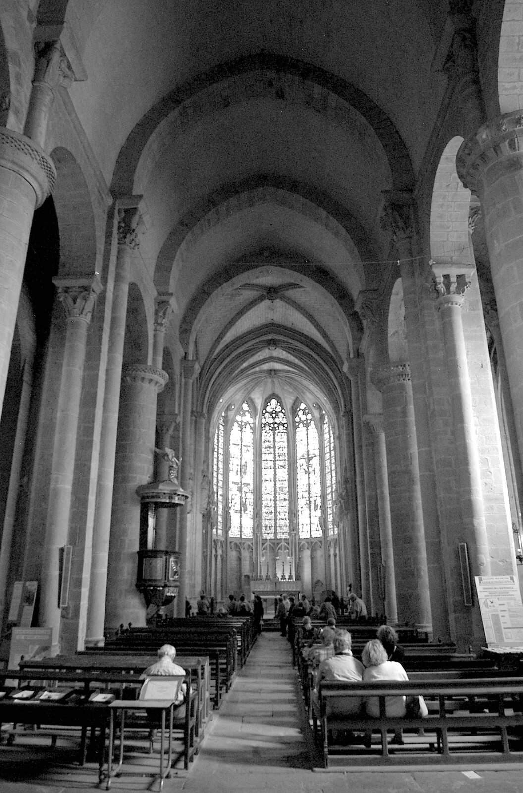 Inside the Basilique Saint-Nazaire from A Couple of Days in Carcassonne, Aude, France - 21st September 2006