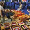 Colourful ceramic pots for sale on La Rambla, Two Days in Barcelona, Catalunya, Spain - 22nd September 2006