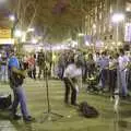 Street busker on La Rambla, Two Days in Barcelona, Catalunya, Spain - 22nd September 2006